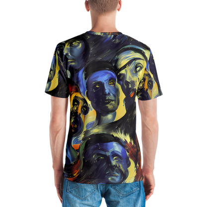 Men's Crew Neck T-Shirt - Cosmic Visages