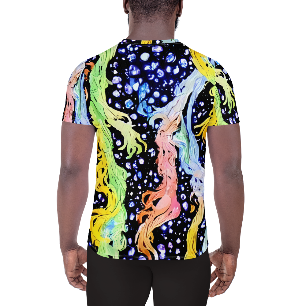 Men's Athletic T-Shirt - Celestial Serenade