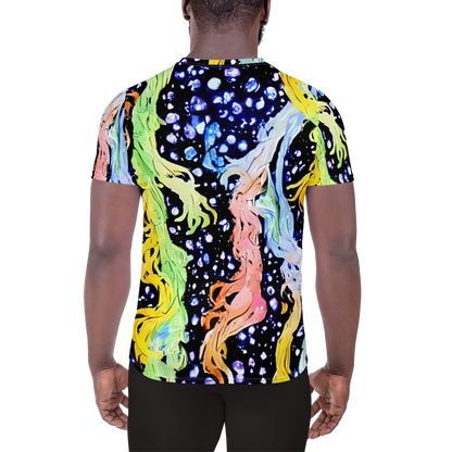 Men's Athletic T-Shirt - Celestial Serenade