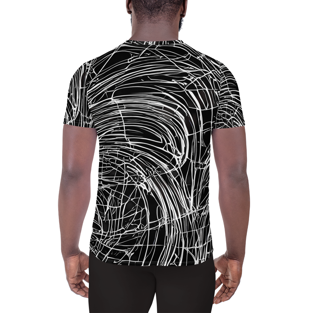 Men's Athletic T-Shirt - Biomech Spiral