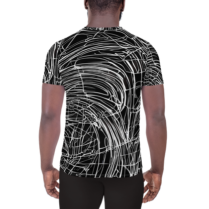 Men's Athletic T-Shirt - Biomech Spiral