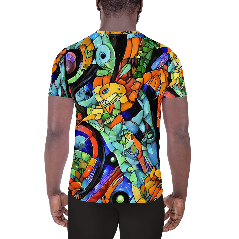 Men's Athletic T-Shirt - Cascade Muralista