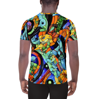 Men's Athletic T-Shirt - Cascade Muralista