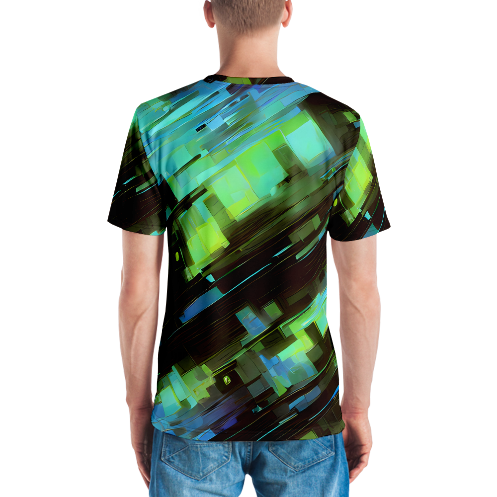 Men's Crew Neck T-Shirt - Cyber Shard