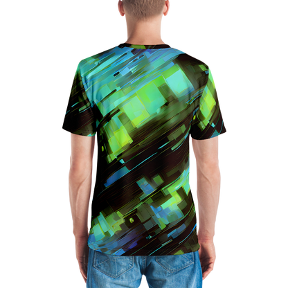 Men's Crew Neck T-Shirt - Cyber Shard