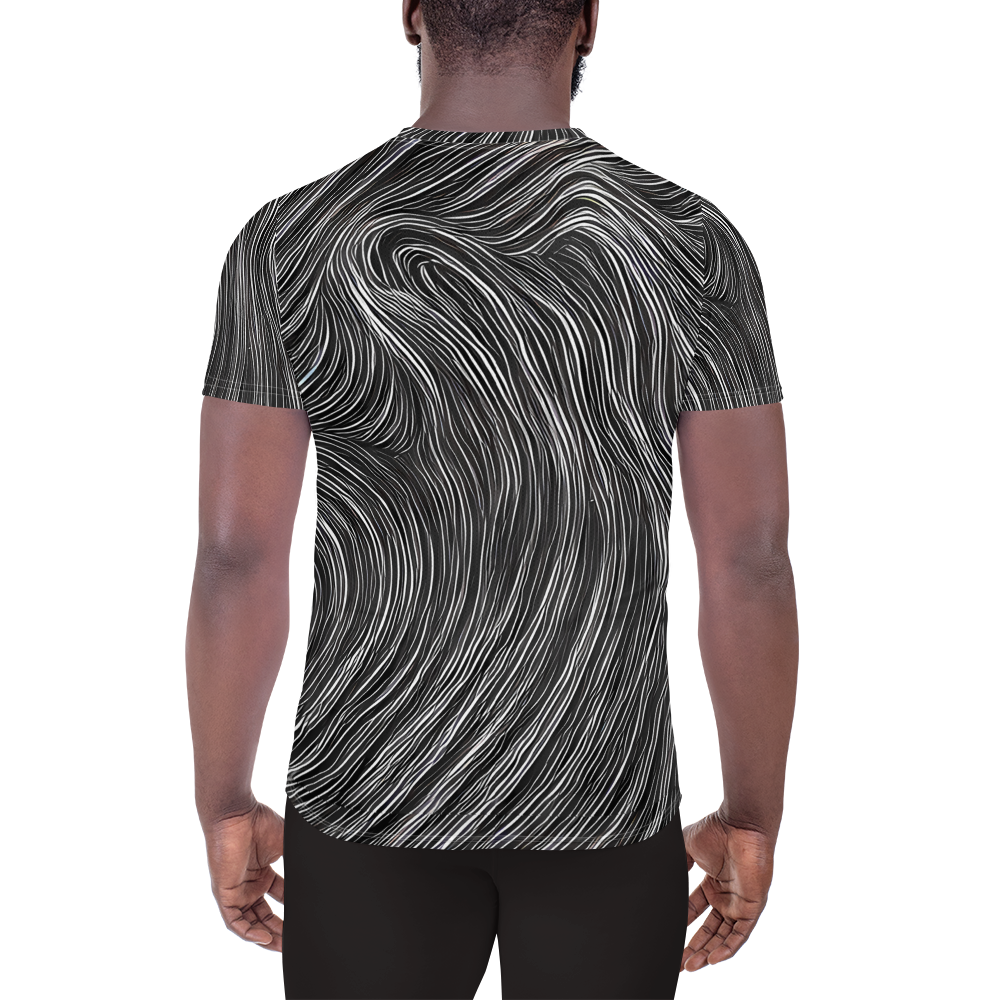 Men's Athletic T-Shirt - Wirth Waves