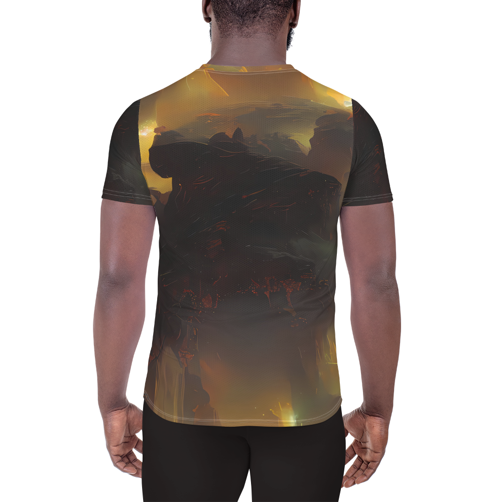 Men's Athletic T-Shirt - Solar Torrent