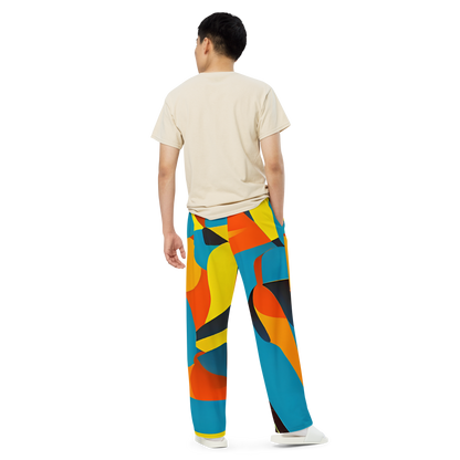 Wide-Leg Pants - Fragmented Rhapsody