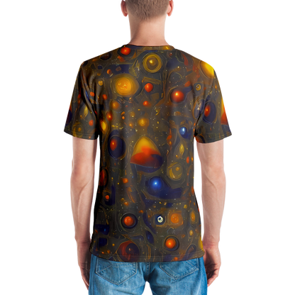 Men's Crew Neck T-Shirt - Chromal Flux