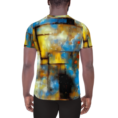 Men's Athletic T-Shirt - Kohn Cubism