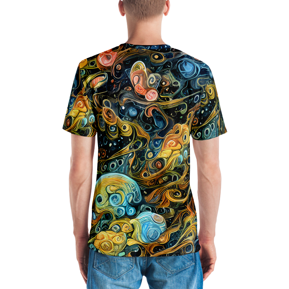 Men's Crew Neck T-Shirt - Wild Cosmos