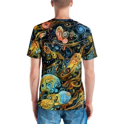 Men's Crew Neck T-Shirt - Wild Cosmos