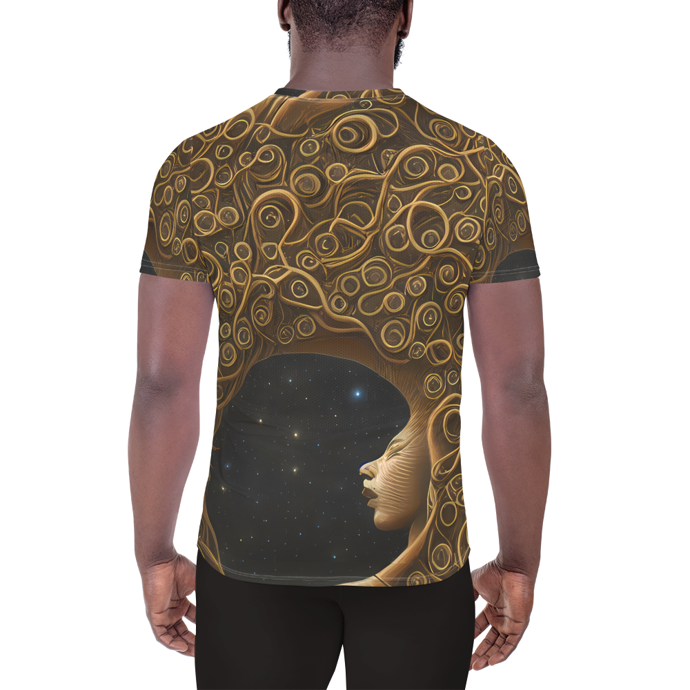 Men's Athletic T-Shirt - Ethereal Coils