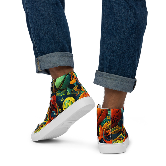 Men's High Top Canvas Shoes - Duncanson Dream