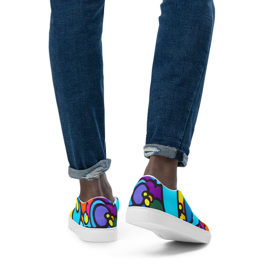 Men's Slip-On Canvas Shoes - Pop Playland