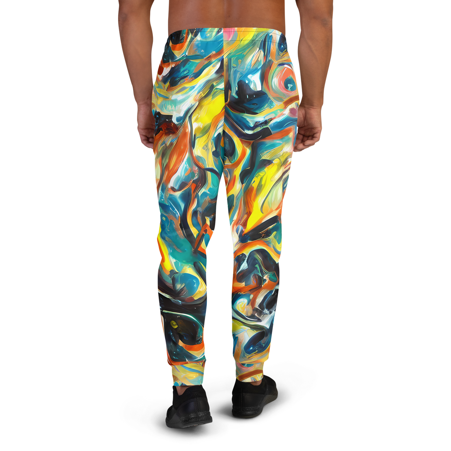 Men’s Joggers - Chromatic Vortex