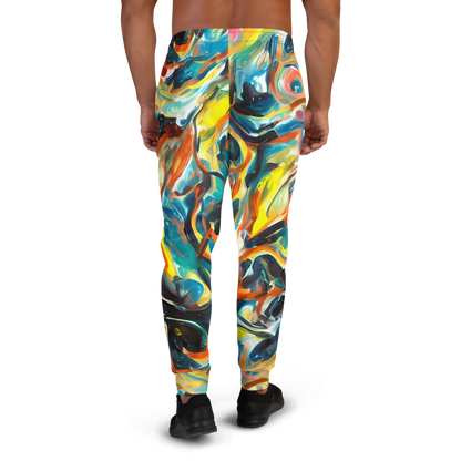 Men’s Joggers - Chromatic Vortex