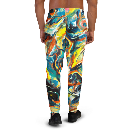 Men’s Joggers - Chromatic Vortex