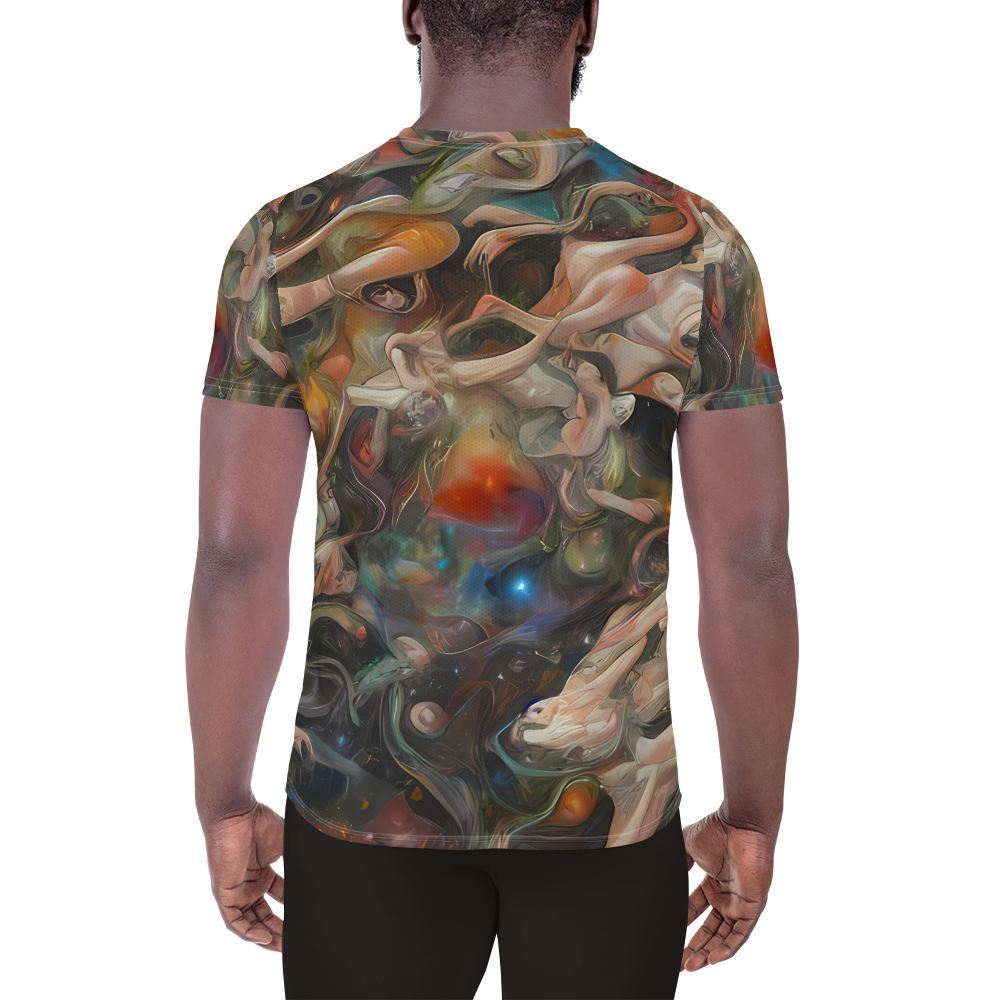 Men's Athletic T-Shirt - Copper Swirl