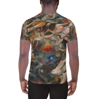 Men's Athletic T-Shirt - Copper Swirl