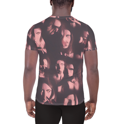 Men's Athletic T-Shirt - Portrait Whispers