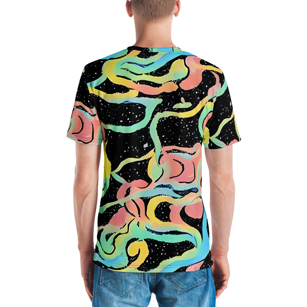 Men's Crew Neck T-Shirt - Mcguire Wavelength