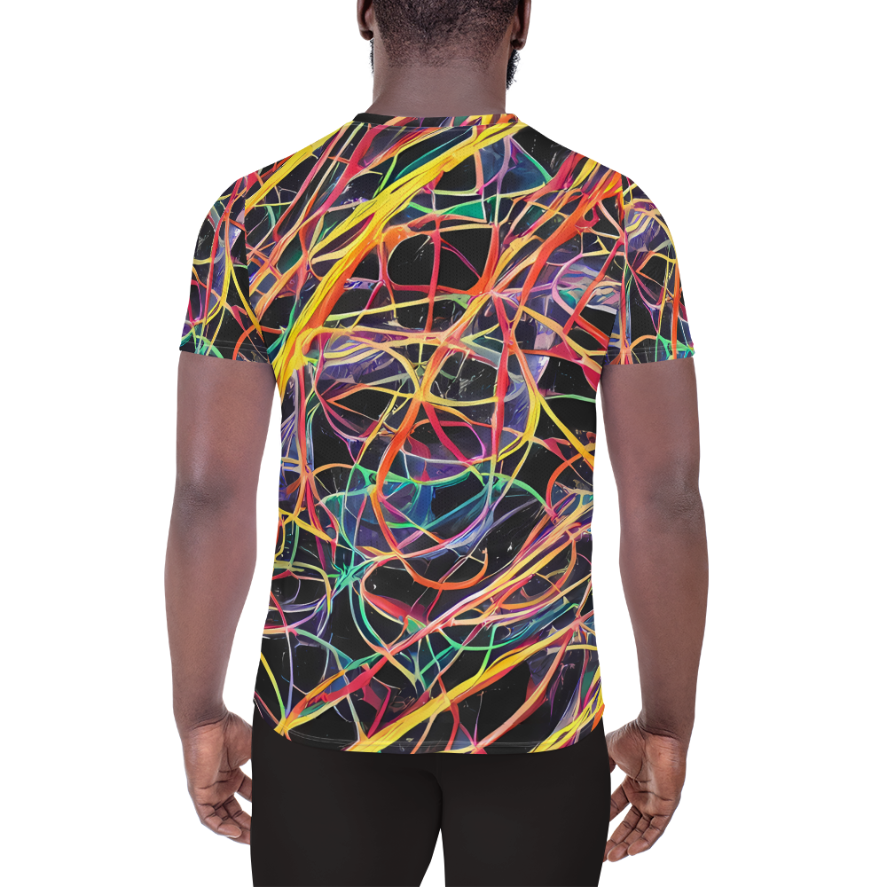 Men's Athletic T-Shirt - Acconci Twirl