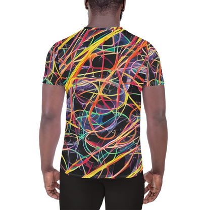 Men's Athletic T-Shirt - Acconci Twirl