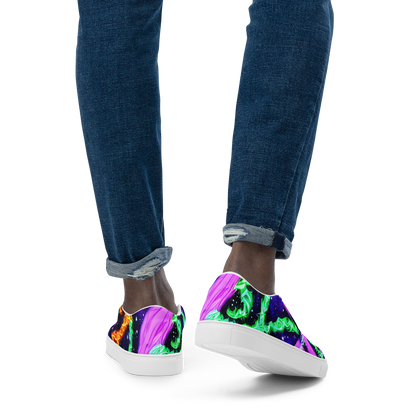 Men's Slip-On Canvas Shoes - Enckell's Nebula