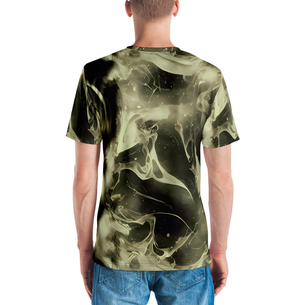 Men's Crew Neck T-Shirt - Biomech Whirl