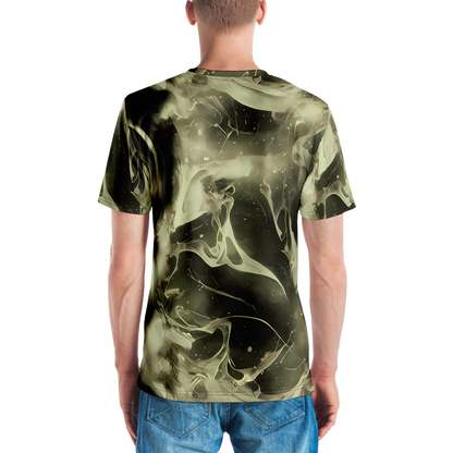 Men's Crew Neck T-Shirt - Biomech Whirl