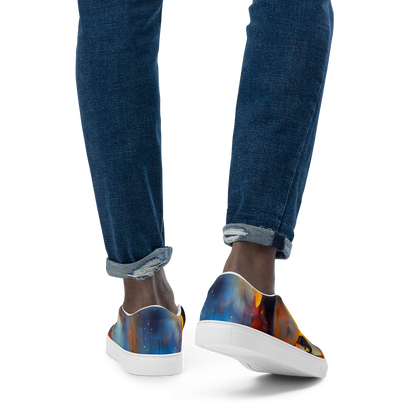 Men's Slip-On Canvas Shoes - Cobalt Vogue