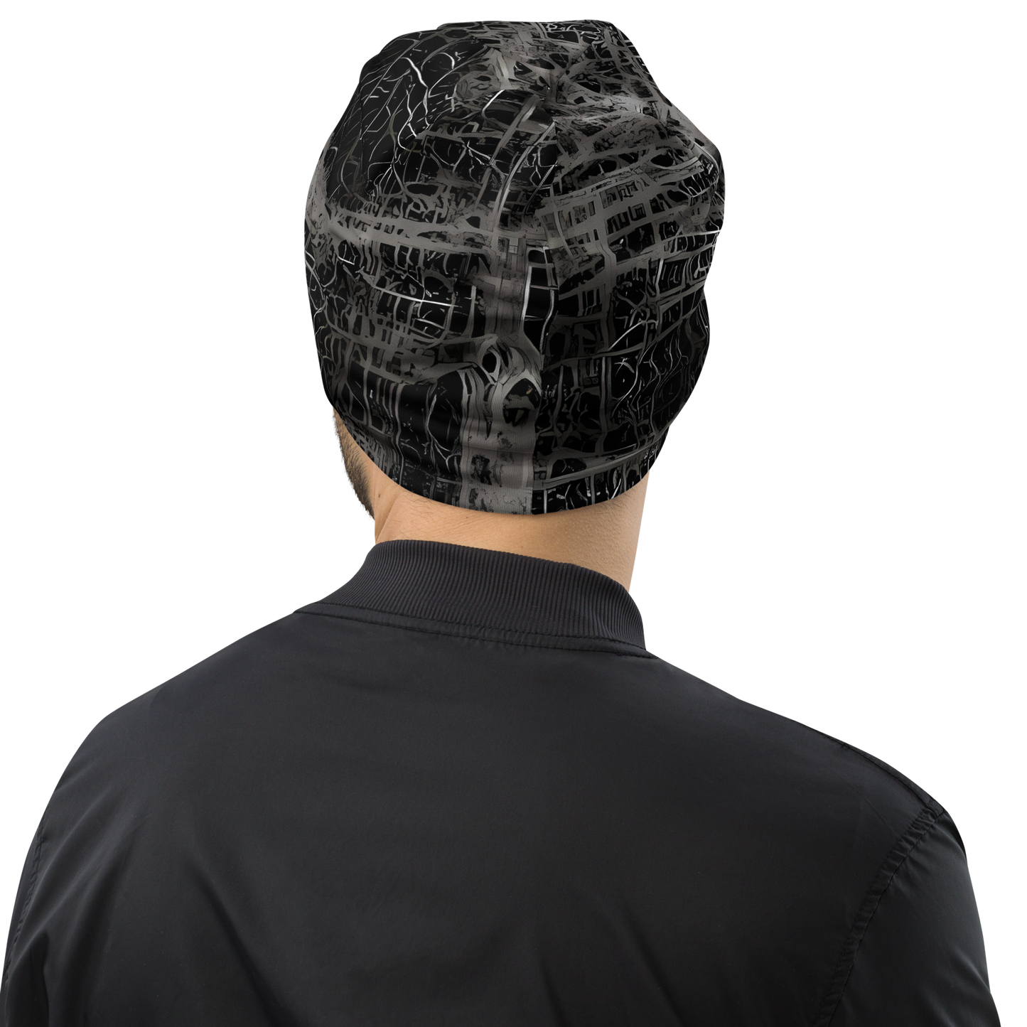 Beanie - Monochrome Mesh