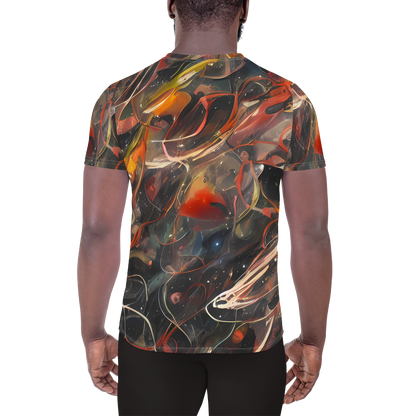 Men's Athletic T-Shirt - Temporal Vortex