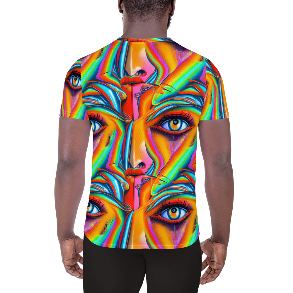 Men's Athletic T-Shirt - Kaleidovisions