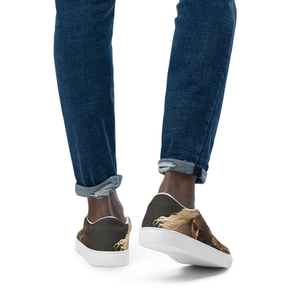 Men's Slip-On Canvas Shoes - Ether Whorls