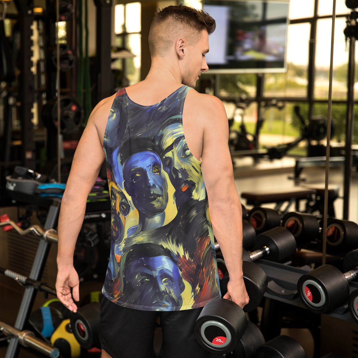 Men's Tank Top - Cosmic Visages