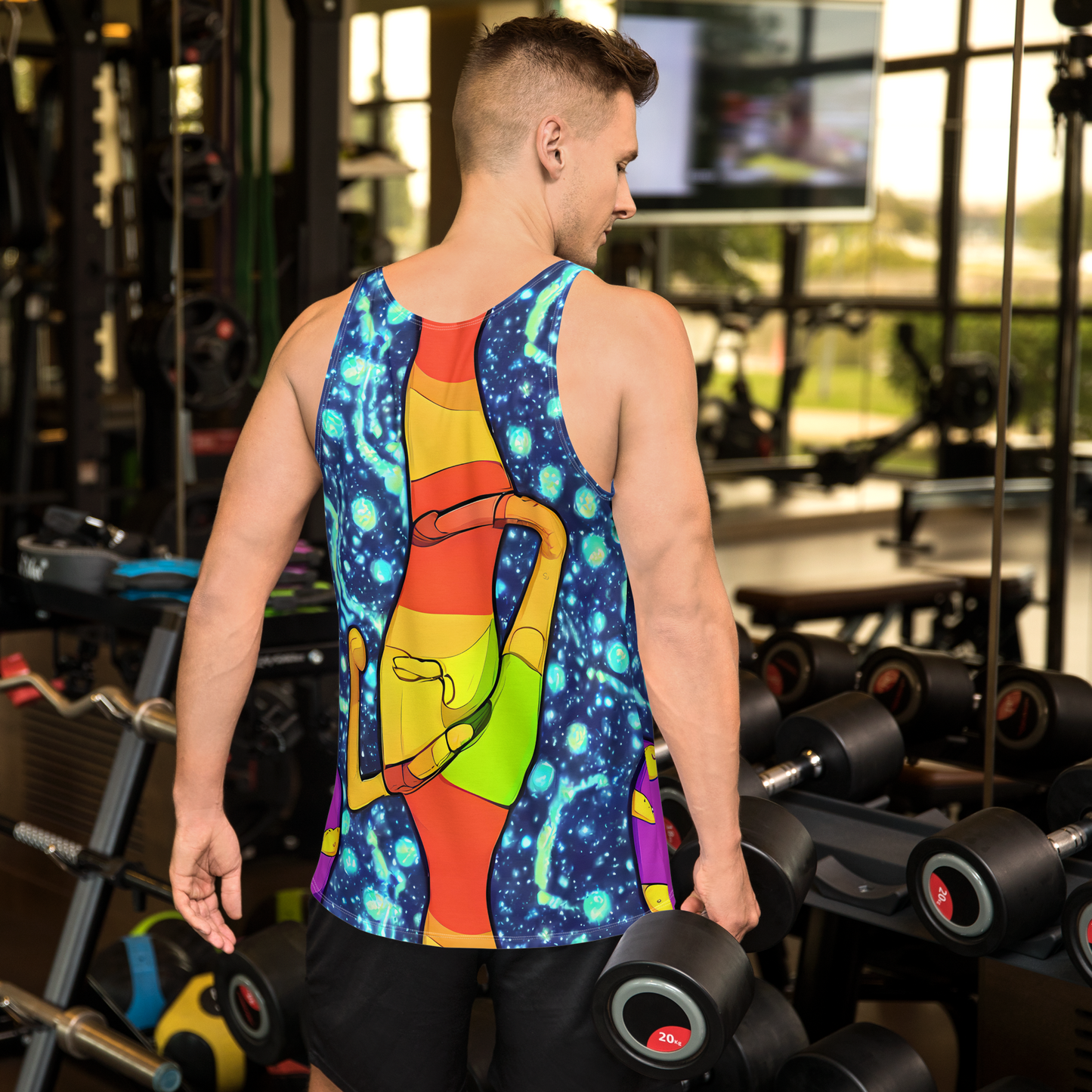 Men's Tank Top - Cosmic Siblings