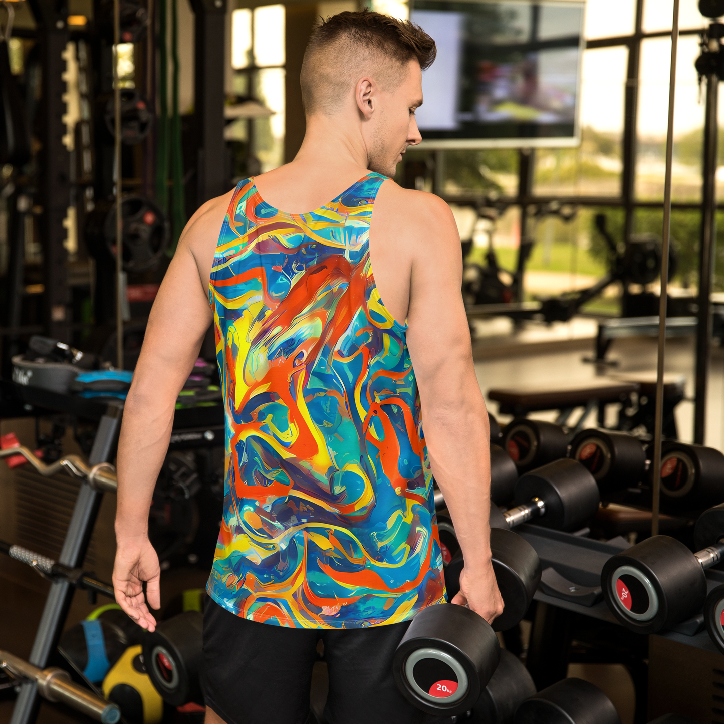 Men's Tank Top - Chromatic Fusion