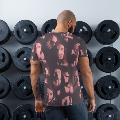 Men's Athletic T-Shirt - Portrait Whispers