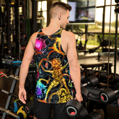 Men's Tank Top - Psychedelic Pulsar