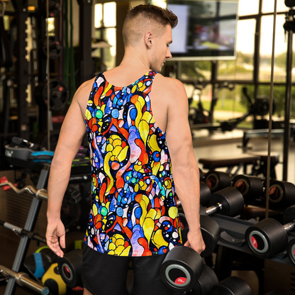 Men's Tank Top - Supernova Symphony