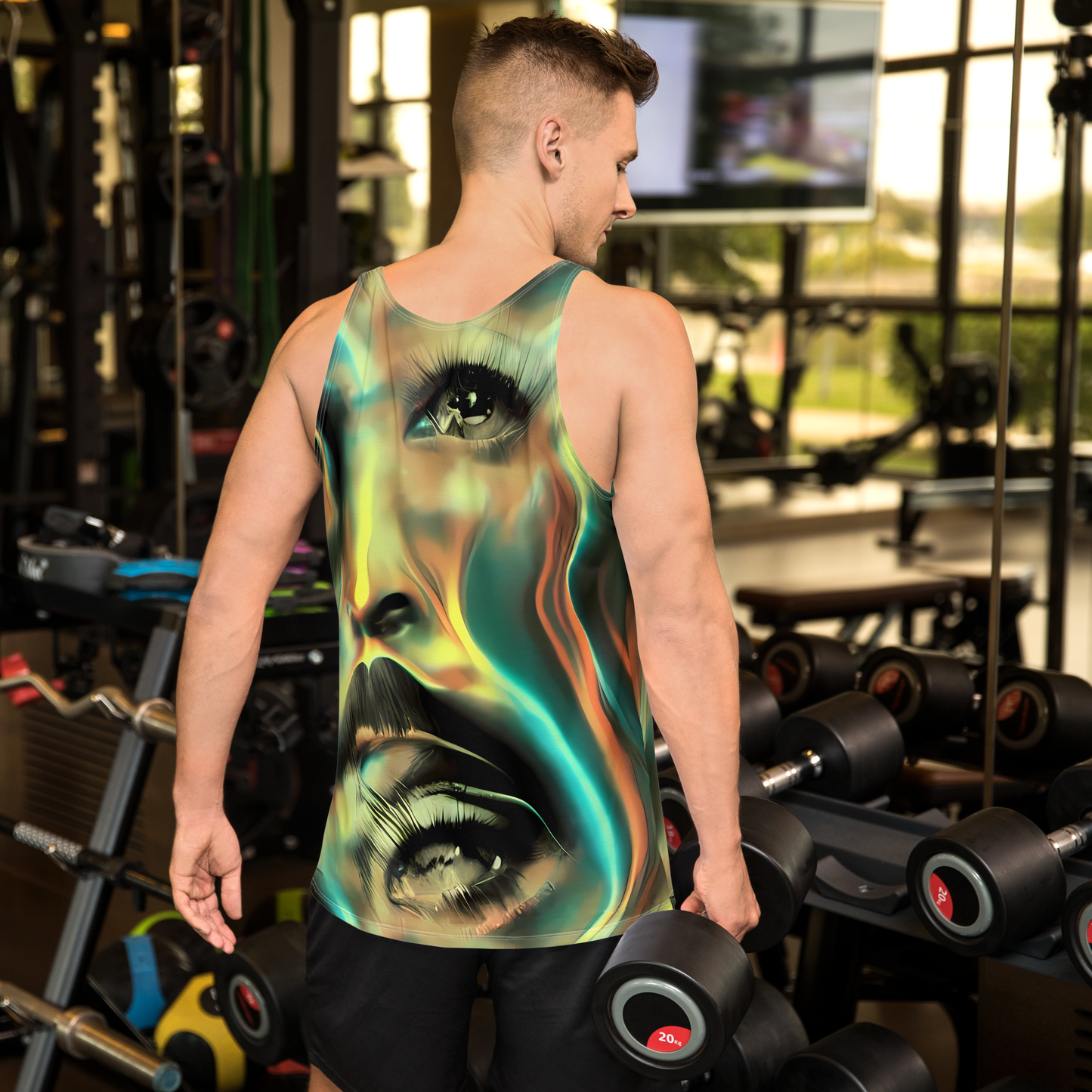 Men's Tank Top - Newtonian Visage