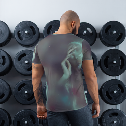 Men's Athletic T-Shirt - Surreal Dreams