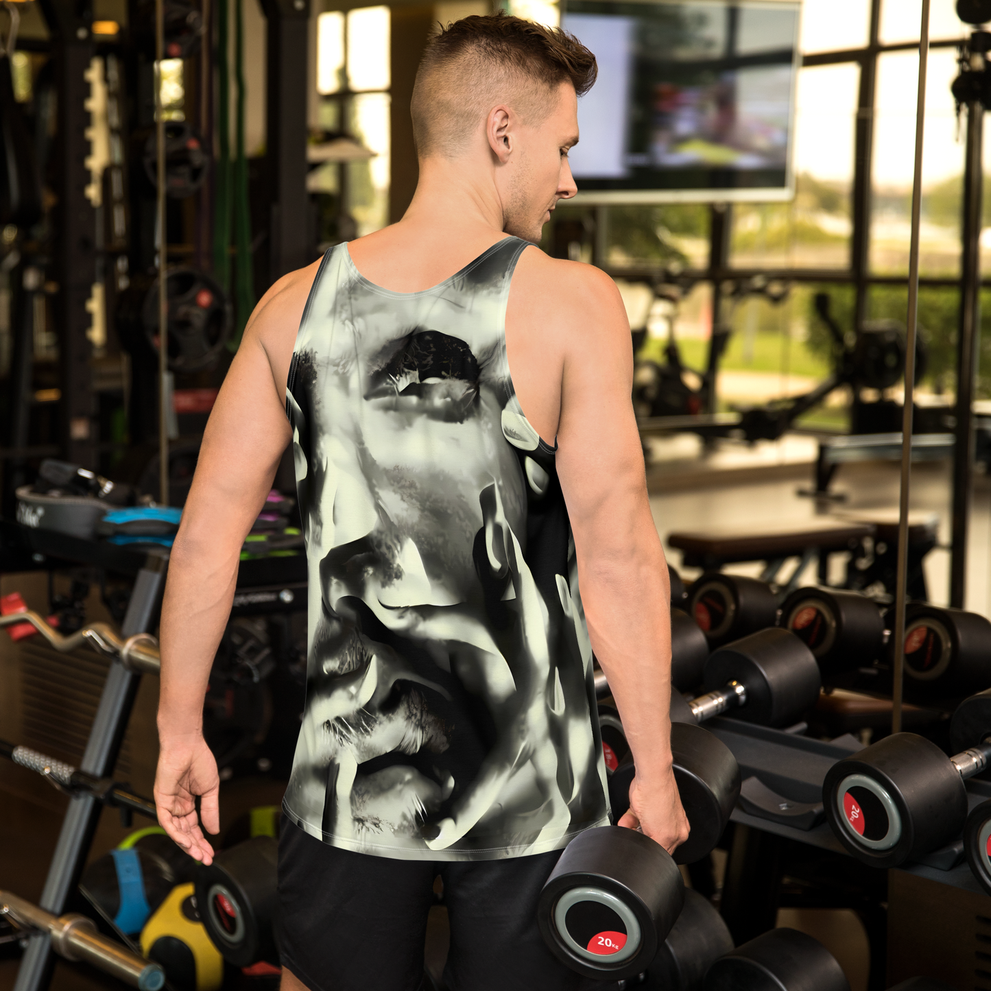 Men's Tank Top - Shadowed Mystique