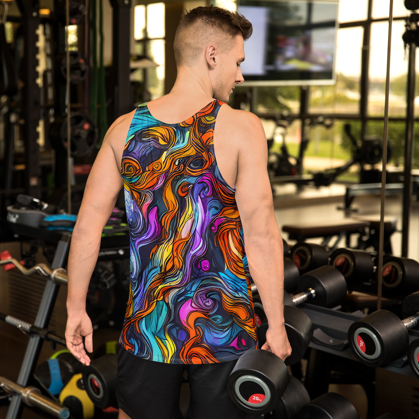 Men's Tank Top - Guiard's Whirl