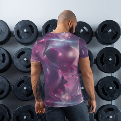 Men's Athletic T-Shirt - Vertex Visions