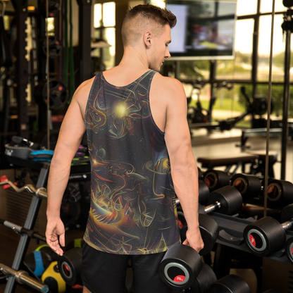 Men's Tank Top - Galactic Swirl