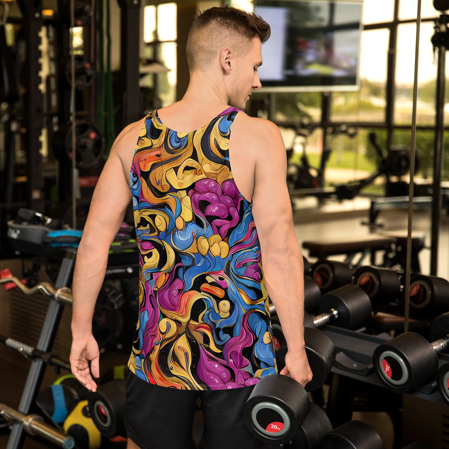 Men's Tank Top - Bosschaert Whorls