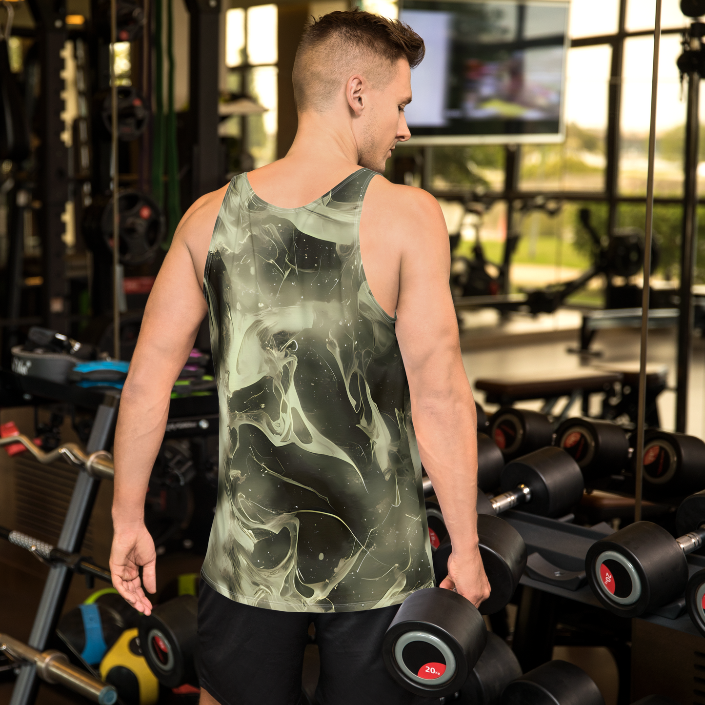 Men's Tank Top - Biomech Whirl